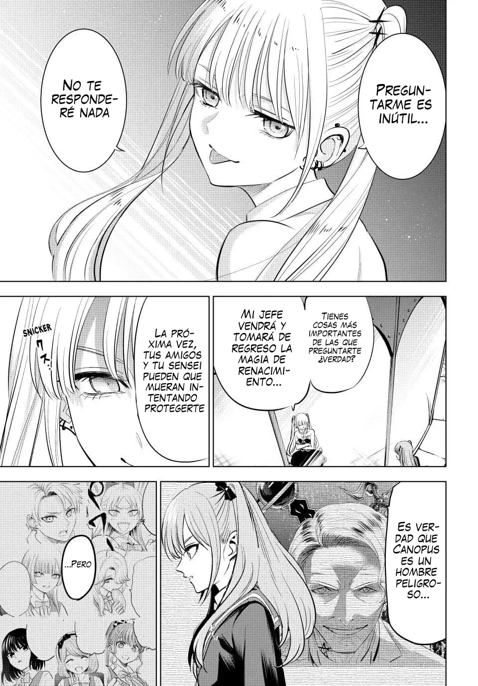 Kuroneko to Majo no Kyoushitsu Capítulo 80 - Página 18 en español