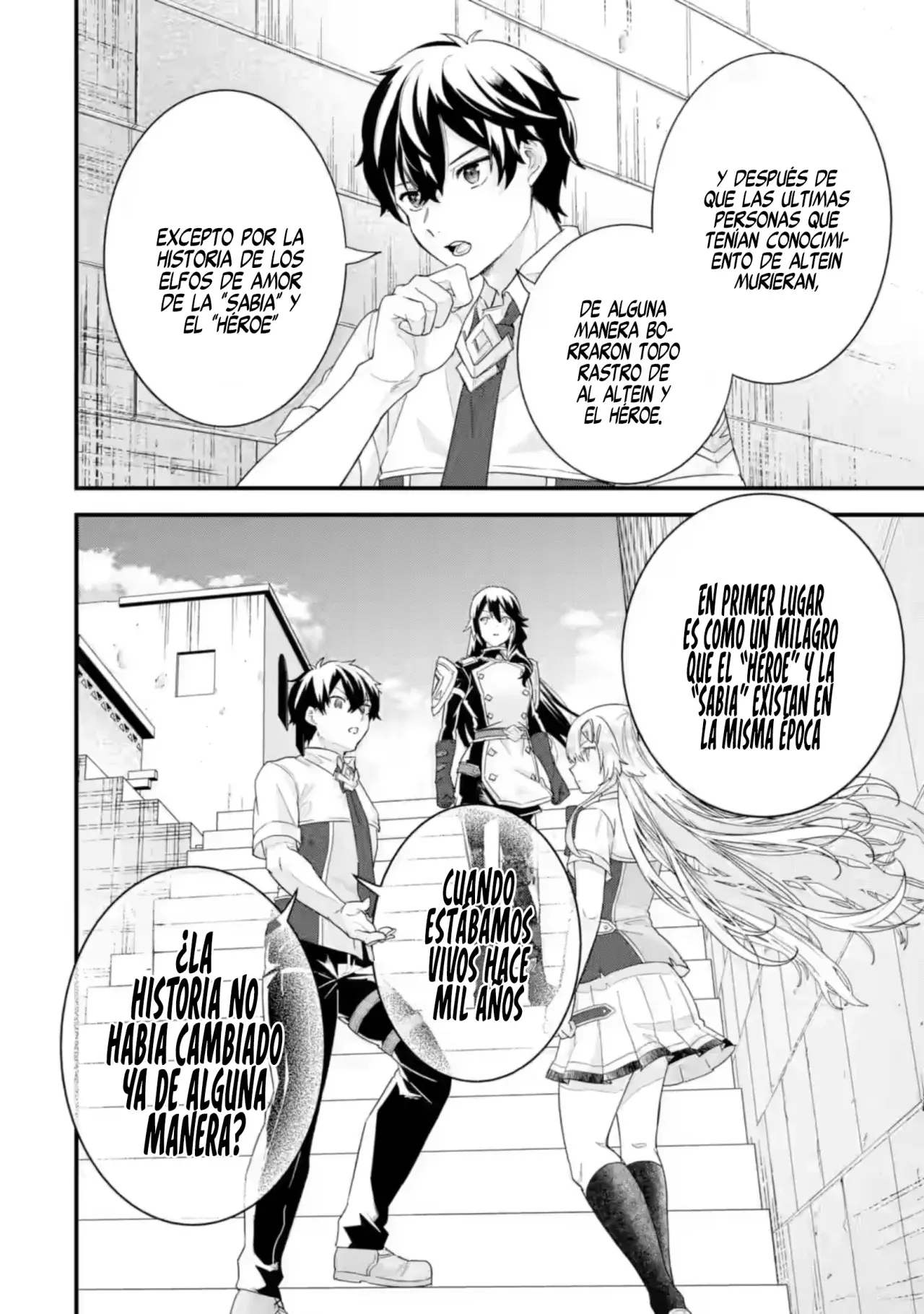 Matrimonio Reencarnado de un Héroe y la Sabia ~ Capítulo 26 - Página 37 en español