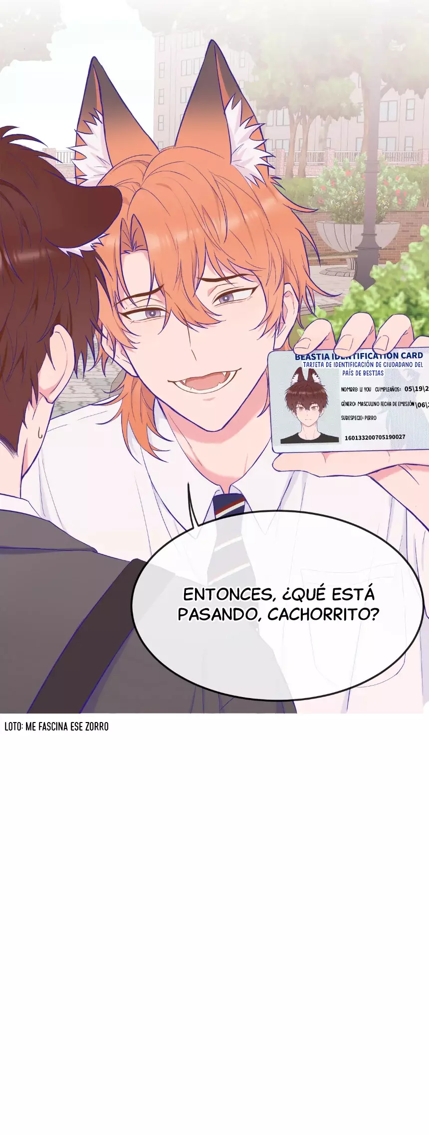 el cachorro mentiroso será devorado Capítulo 1 - Página 28 en español