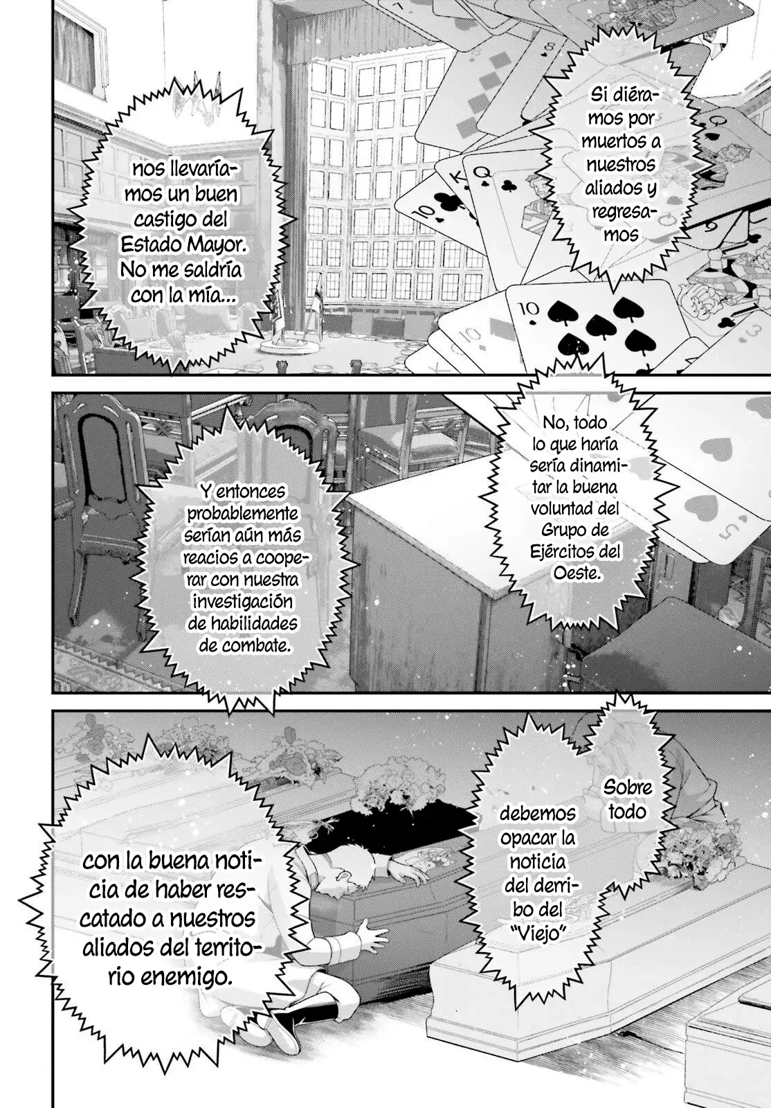 Youjo Senki Capítulo 110 - Página 34 en español