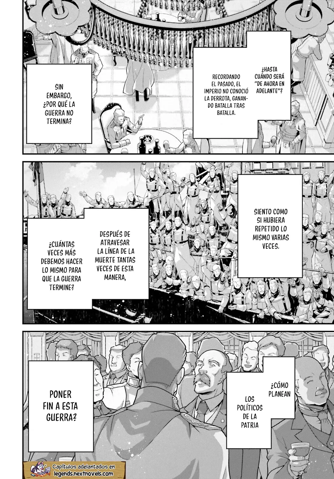 Youjo Senki Capítulo 73 - Página 55 en español