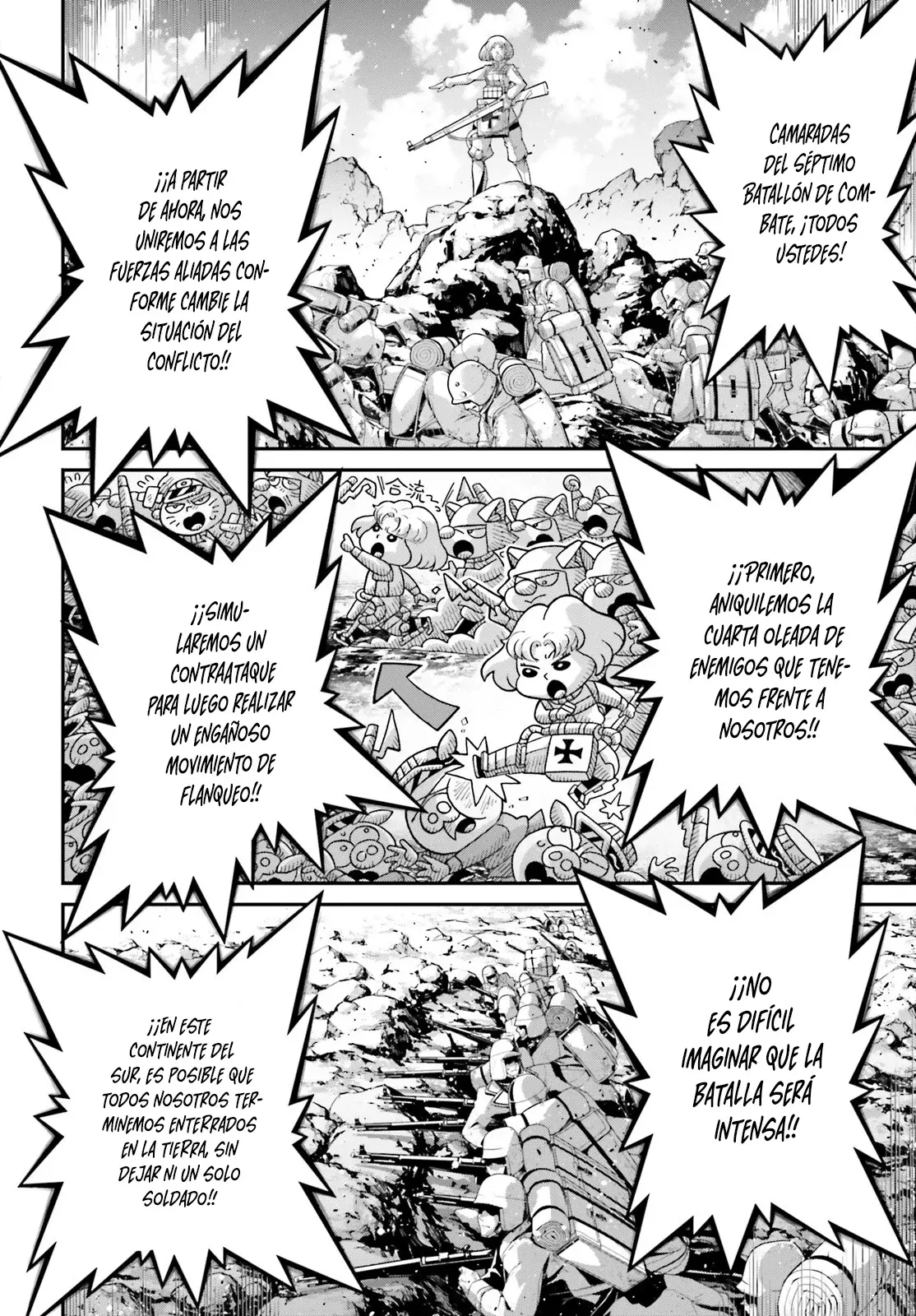 Youjo Senki Capítulo 73 - Página 7 en español