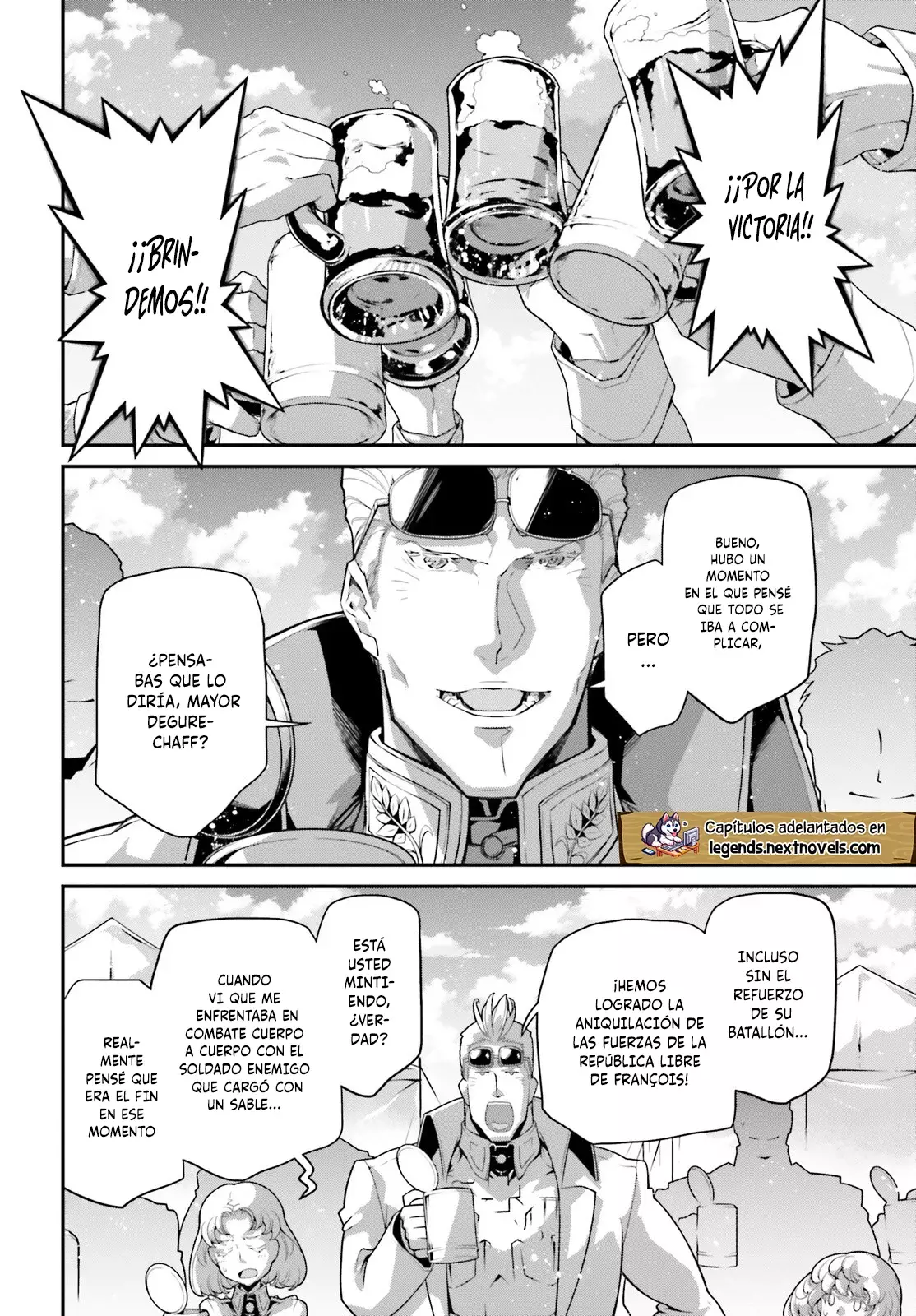 Youjo Senki Capítulo 74 - Página 3 en español