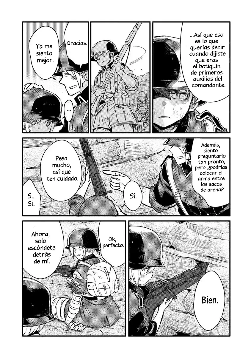 TS EISEIHEI-SAN NO SENJOU NIKKI Capítulo 16.1 - Página 6 en español