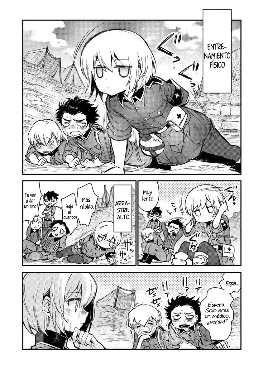 TS EISEIHEI-SAN NO SENJOU NIKKI Capítulo 18.1 - Página 12 en español