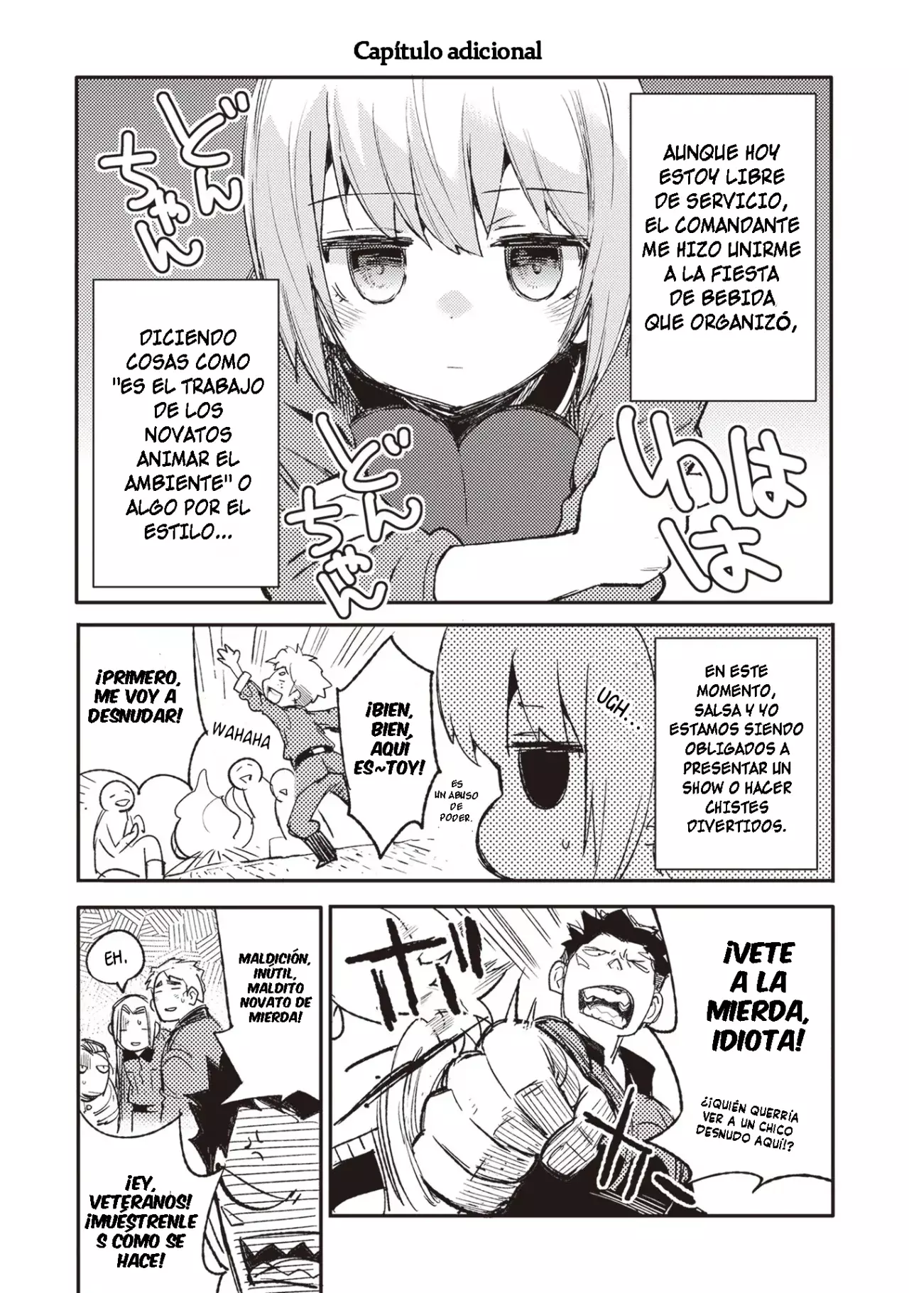 TS EISEIHEI-SAN NO SENJOU NIKKI Capítulo 5.5 - Página 4 en español