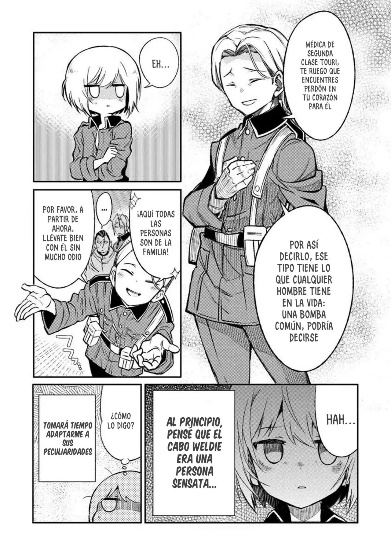 TS EISEIHEI-SAN NO SENJOU NIKKI Capítulo 8 - Página 37 en español