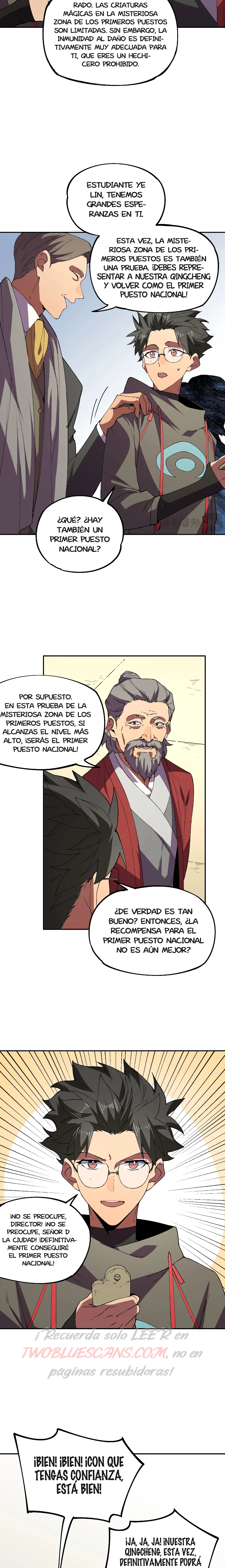 Inmortal Como un Hechicero Prohibido Capítulo 21 - Página 15 en español