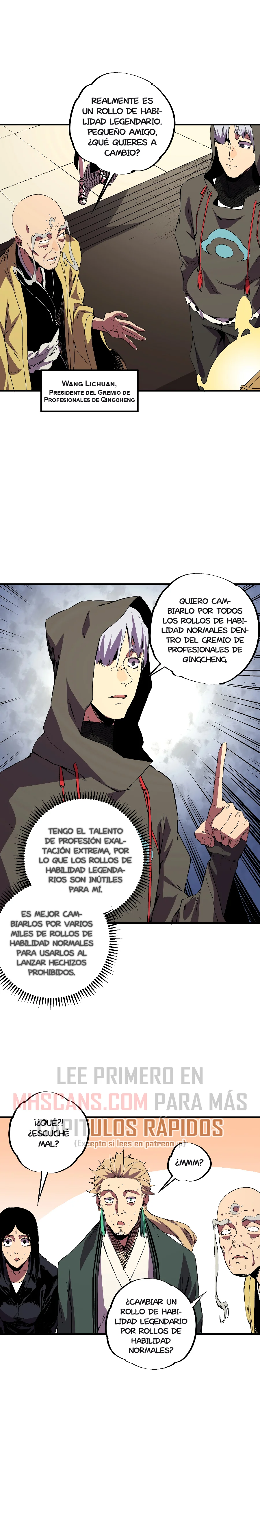 Inmortal Como un Hechicero Prohibido Capítulo 33 - Página 14 en español