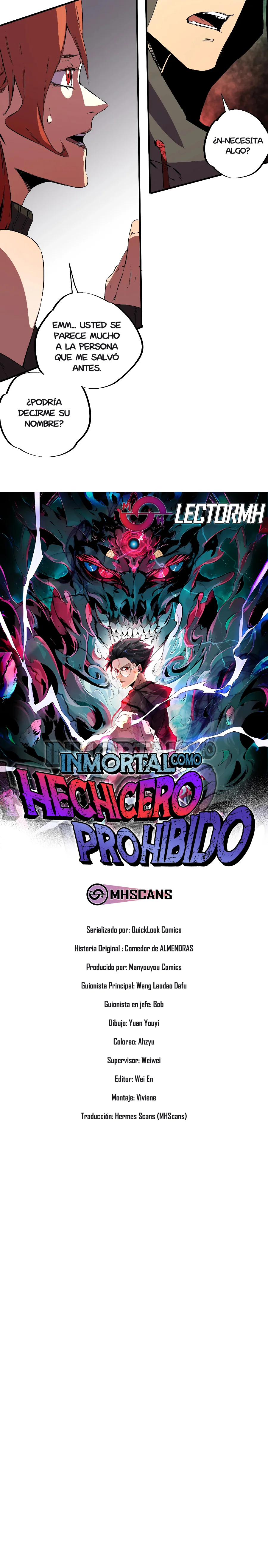 Inmortal Como un Hechicero Prohibido Capítulo 33 - Página 3 en español