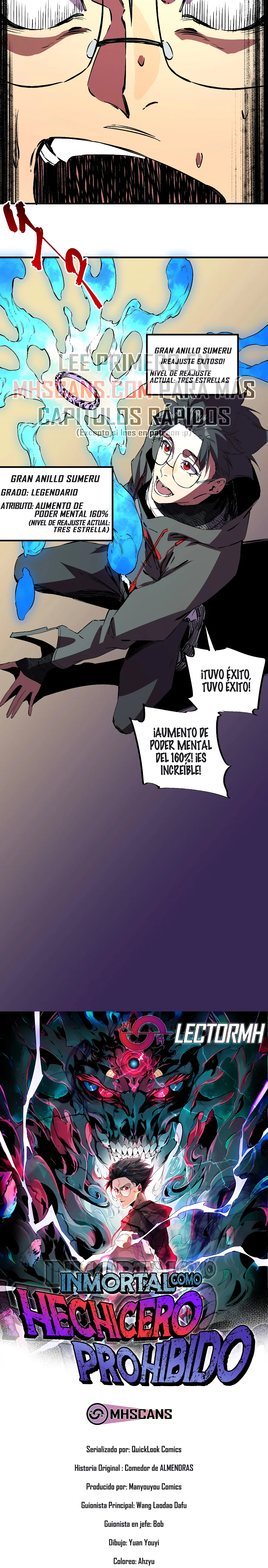 Inmortal Como un Hechicero Prohibido Capítulo 34 - Página 11 en español