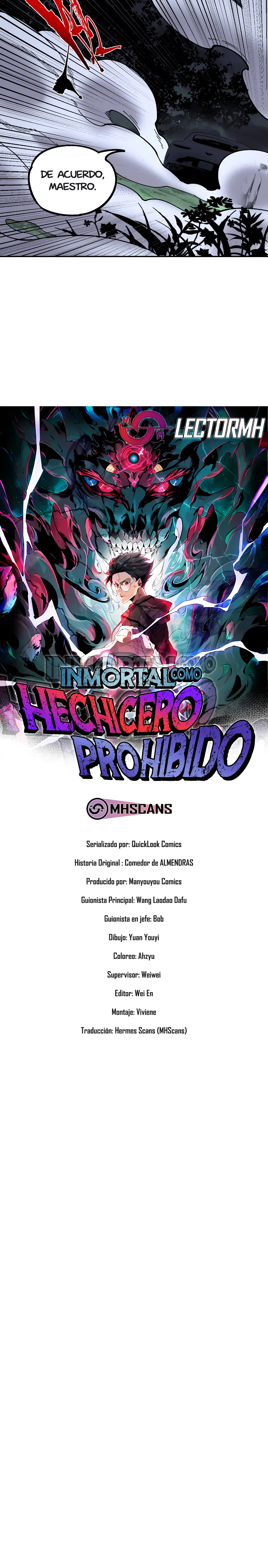 Inmortal Como un Hechicero Prohibido Capítulo 35 - Página 3 en español