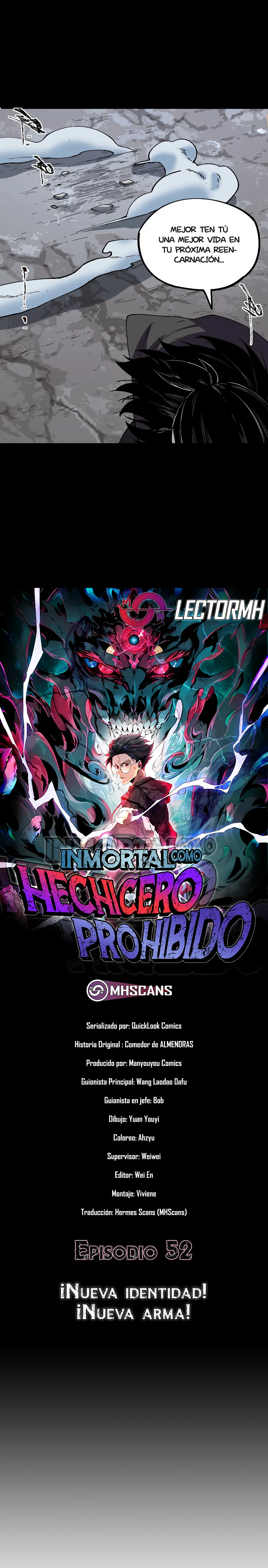 Inmortal Como un Hechicero Prohibido Capítulo 52 - Página 3 en español
