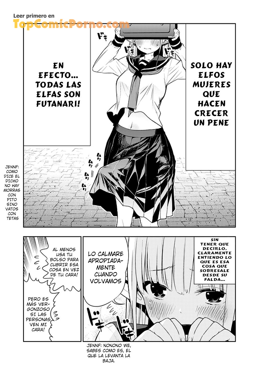 Futanari No Elf Capítulo 1 - Página 5 en español