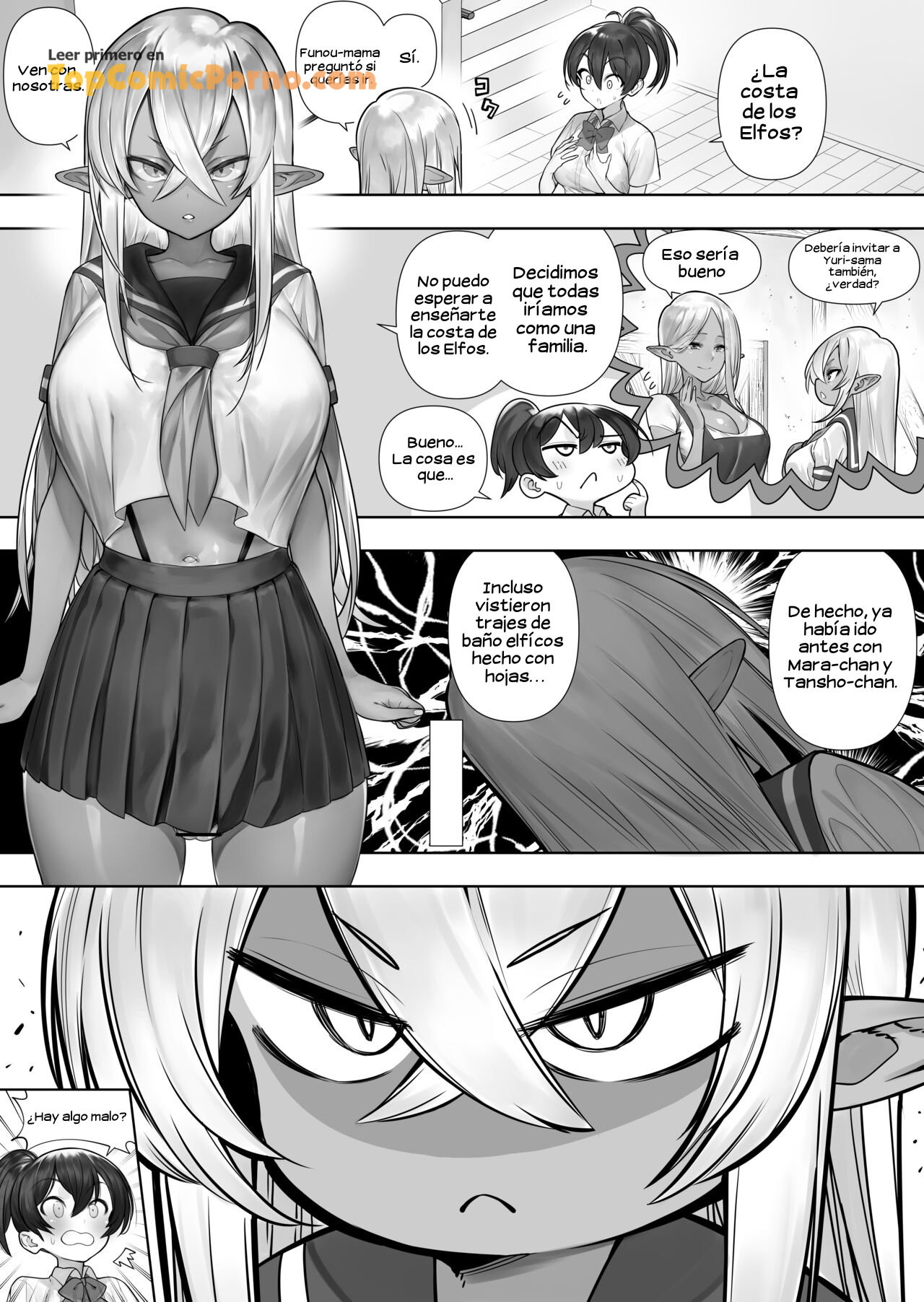 Futanari No Elf Capítulo 32 - Página 3 en español