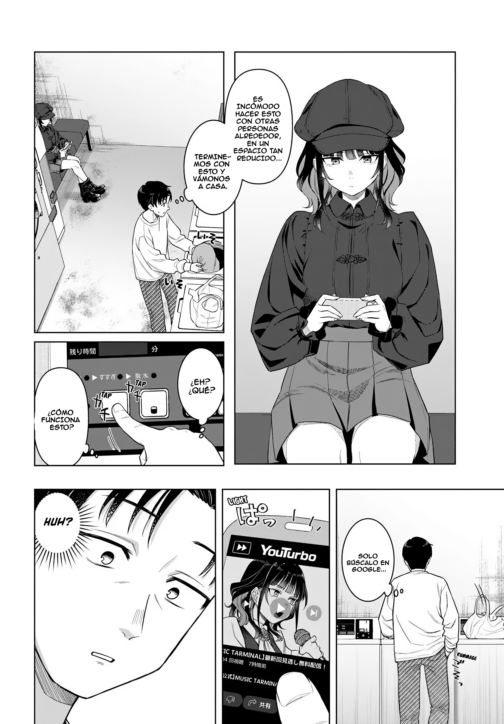 Kon'ya Coin Laundry de Aimashou Capítulo 1 - Página 13 en español