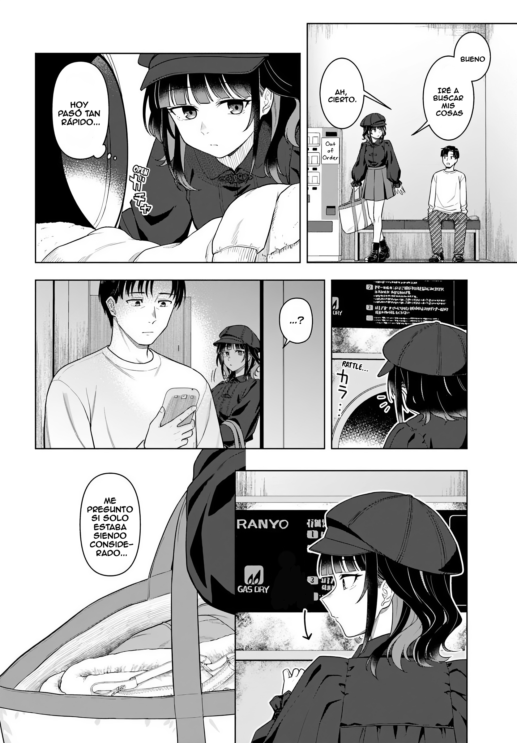 Kon'ya Coin Laundry de Aimashou Capítulo 1 - Página 25 en español