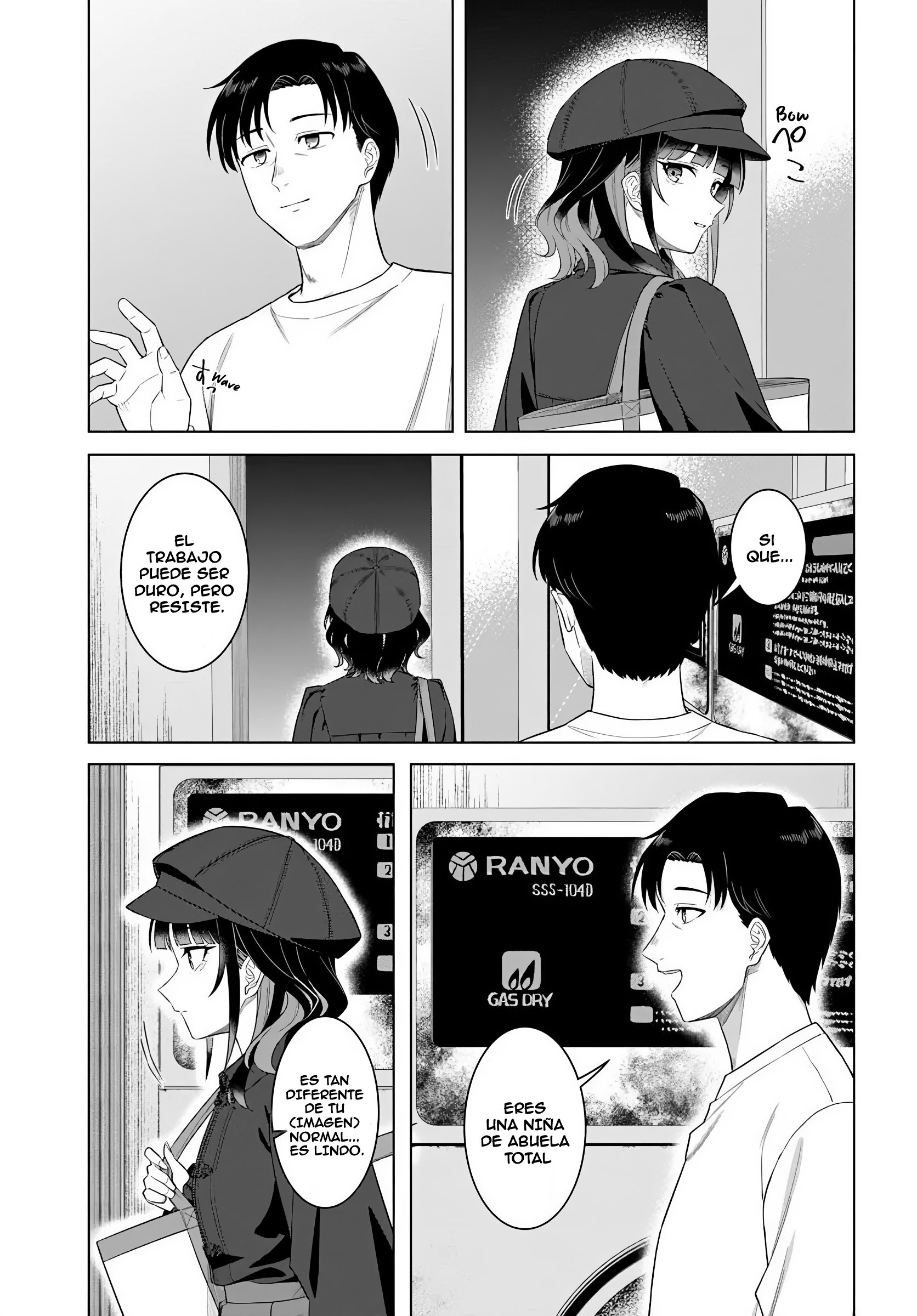 Kon'ya Coin Laundry de Aimashou Capítulo 1 - Página 32 en español