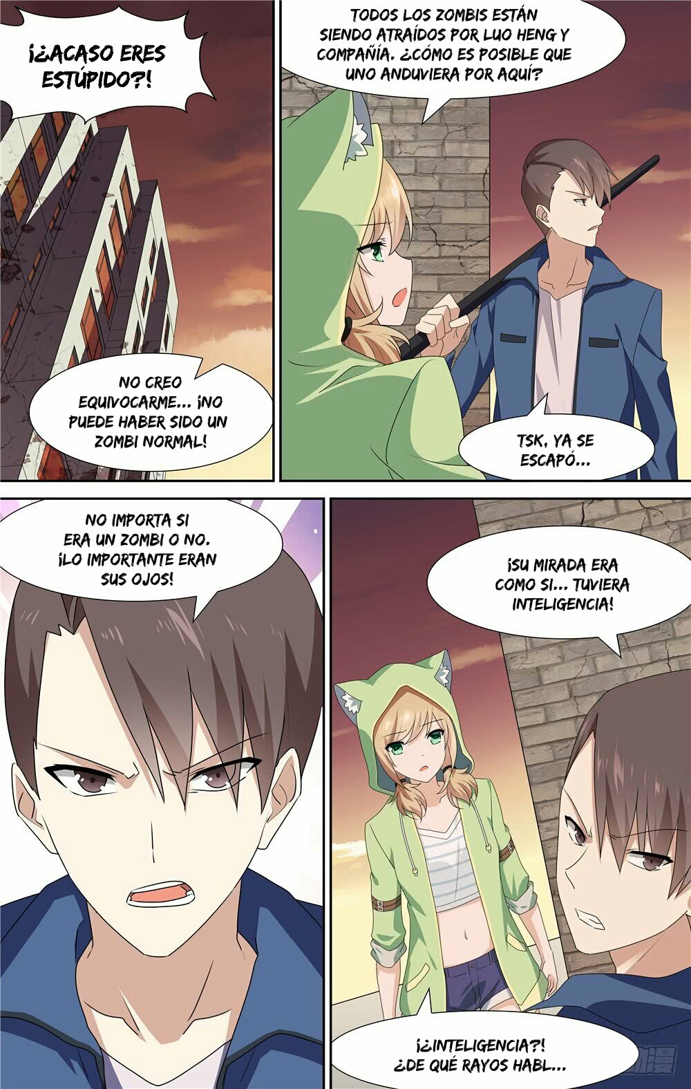 My Girlfriend is a Zombie Capítulo 88 - Página 3 en español