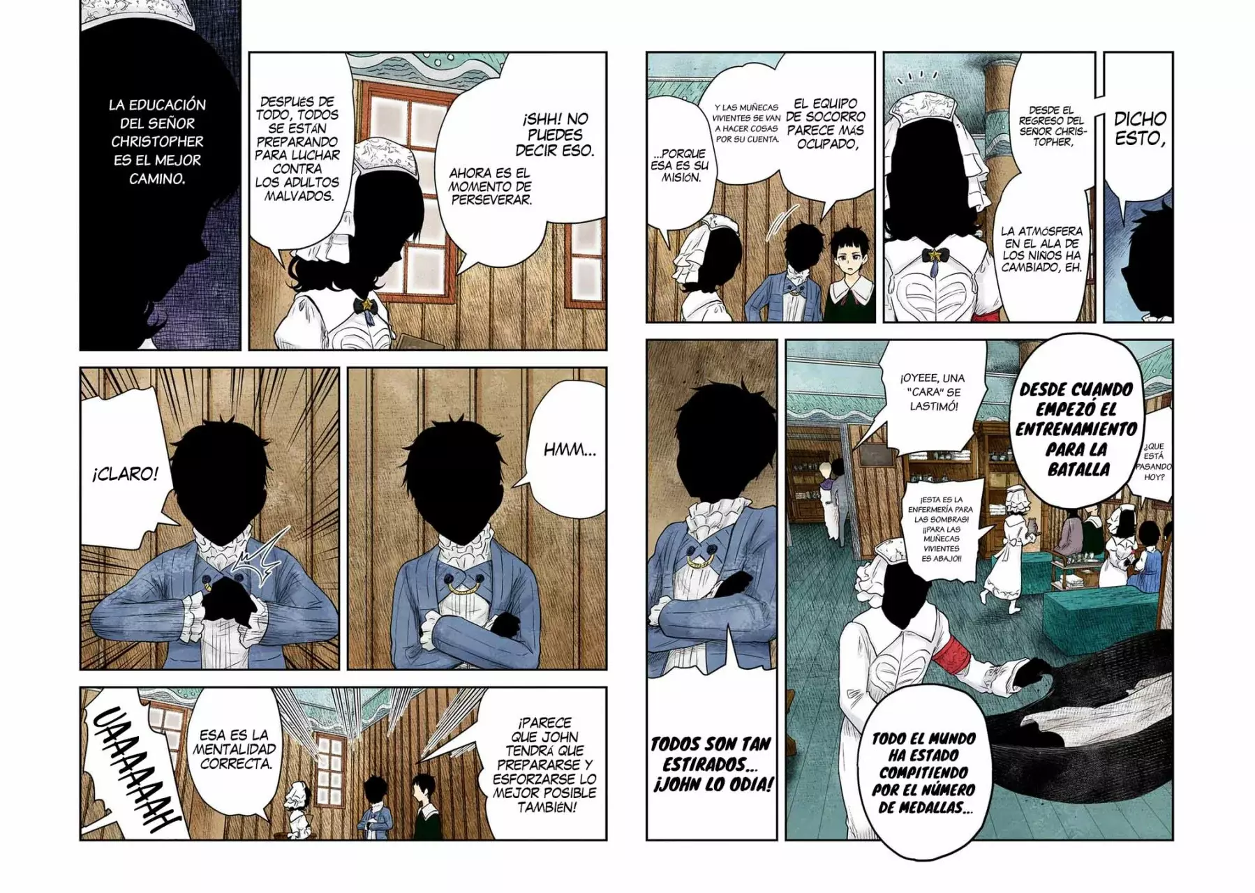 Shadows House Capítulo 206 - Página 3 en español