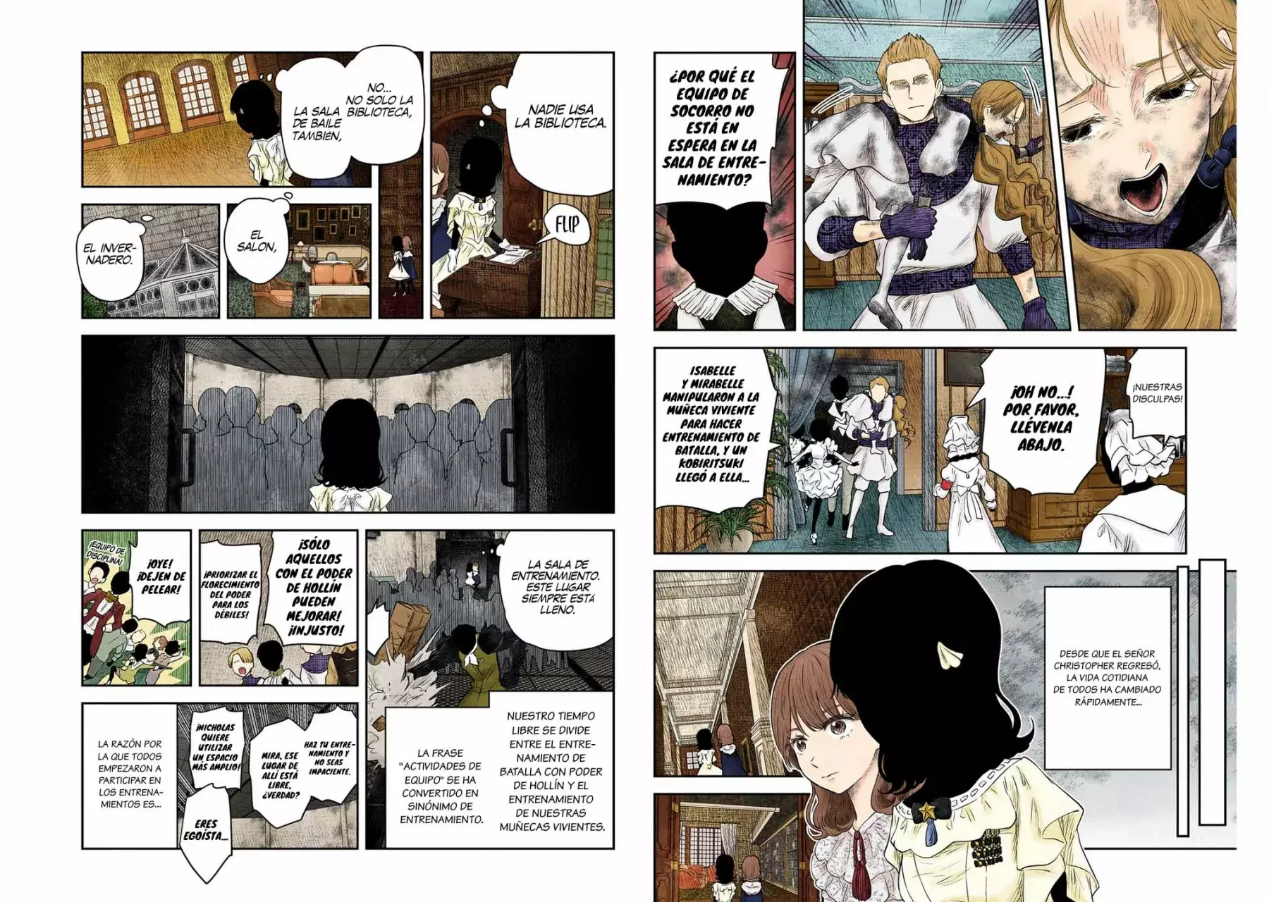 Shadows House Capítulo 206 - Página 4 en español