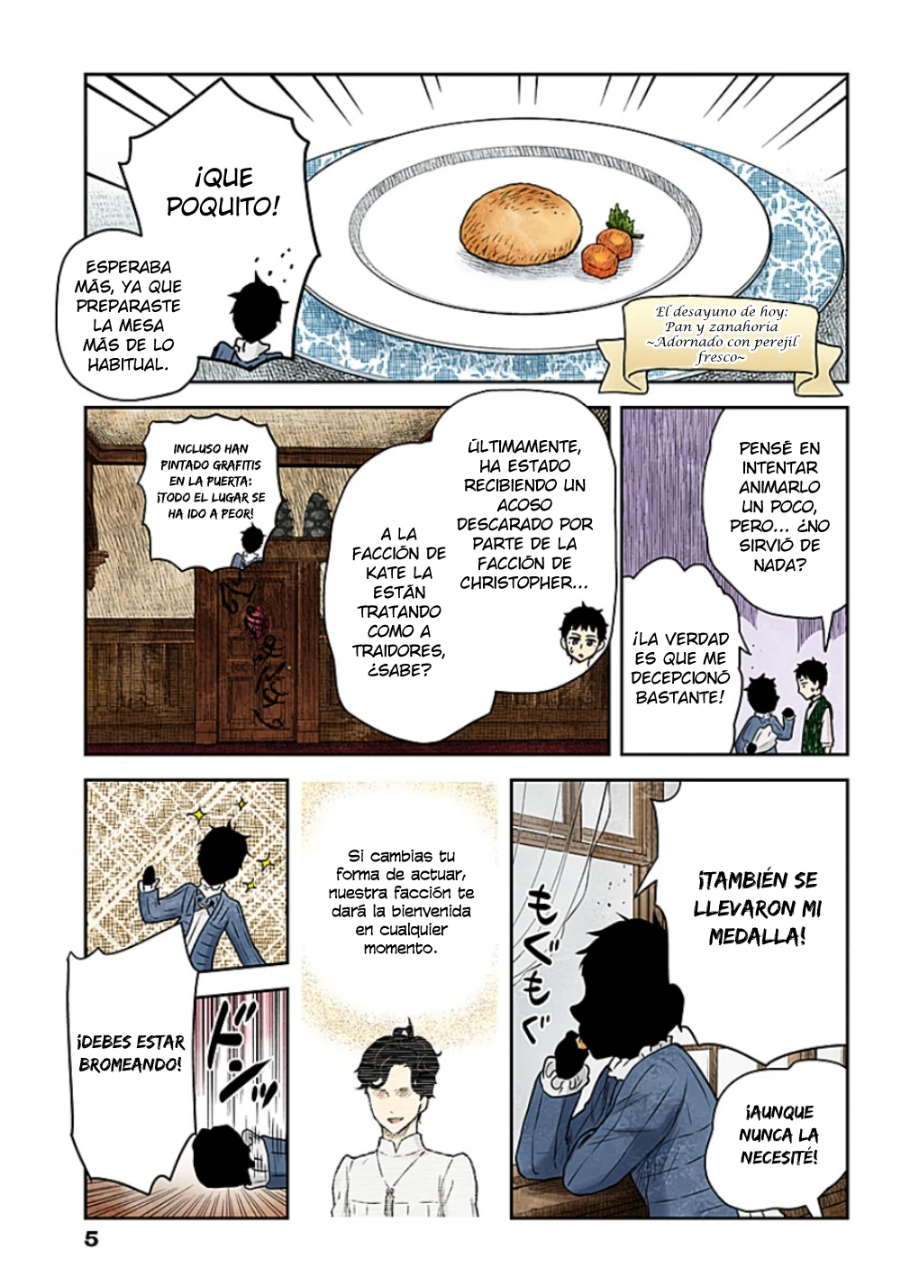 Shadows House Capítulo 232 - Página 6 en español
