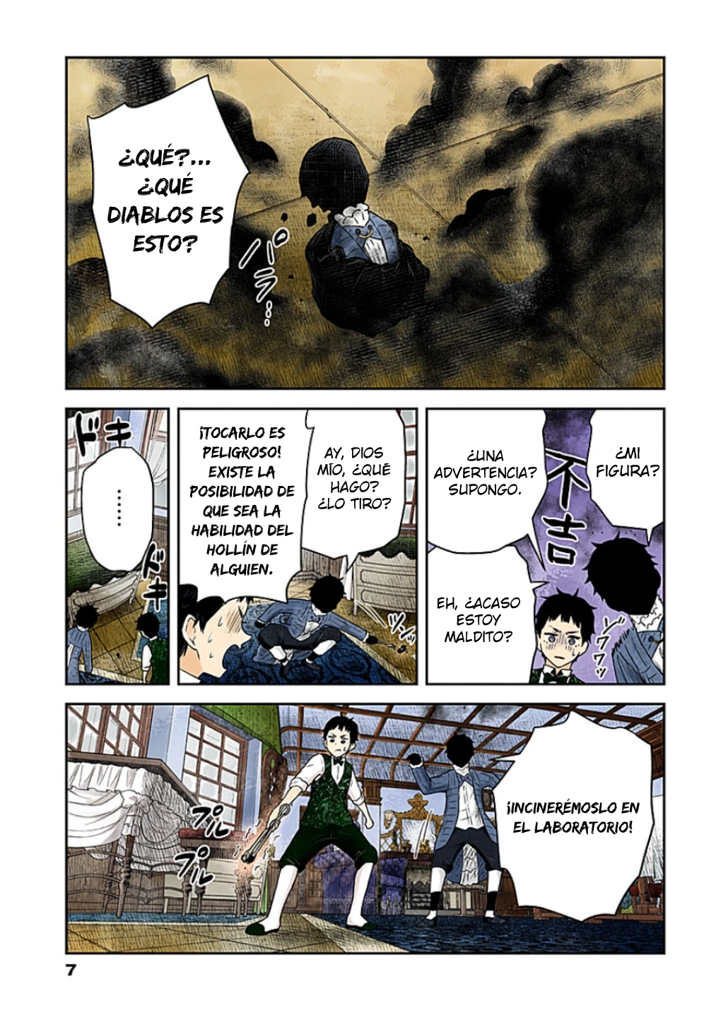 Shadows House Capítulo 232 - Página 8 en español