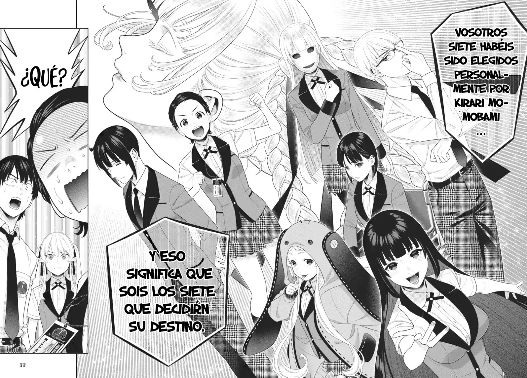 Kakegurui: Compulsive Gambler Capítulo 108 - Página 33 en español