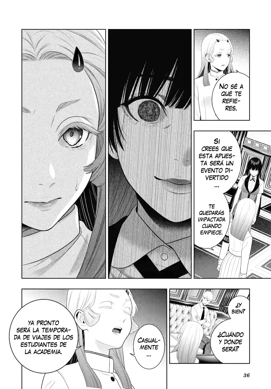 Kakegurui: Compulsive Gambler Capítulo 108 - Página 36 en español
