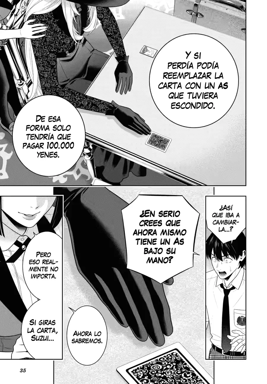 Kakegurui: Compulsive Gambler Capítulo 109 - Página 36 en español