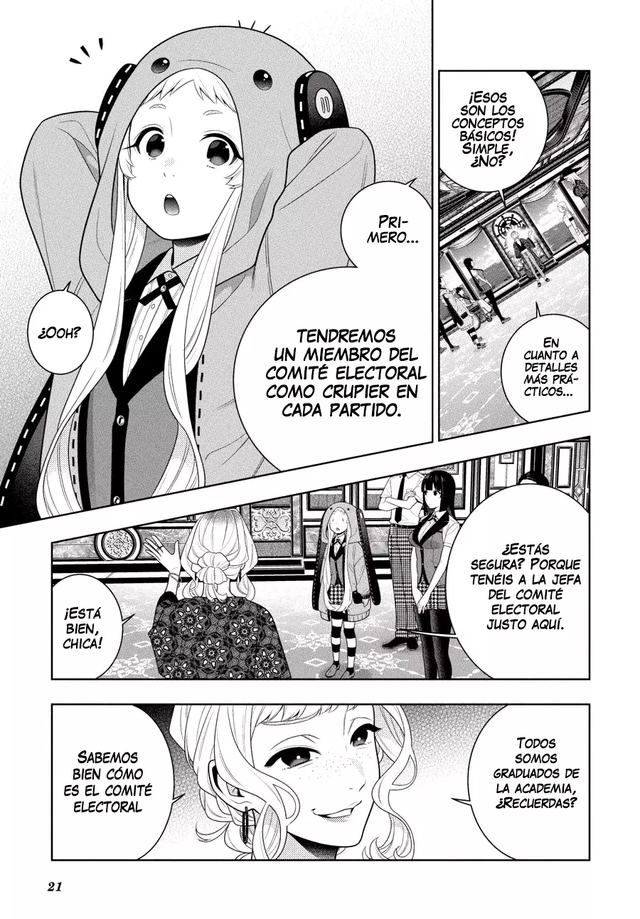 Kakegurui: Compulsive Gambler Capítulo 110 - Página 21 en español