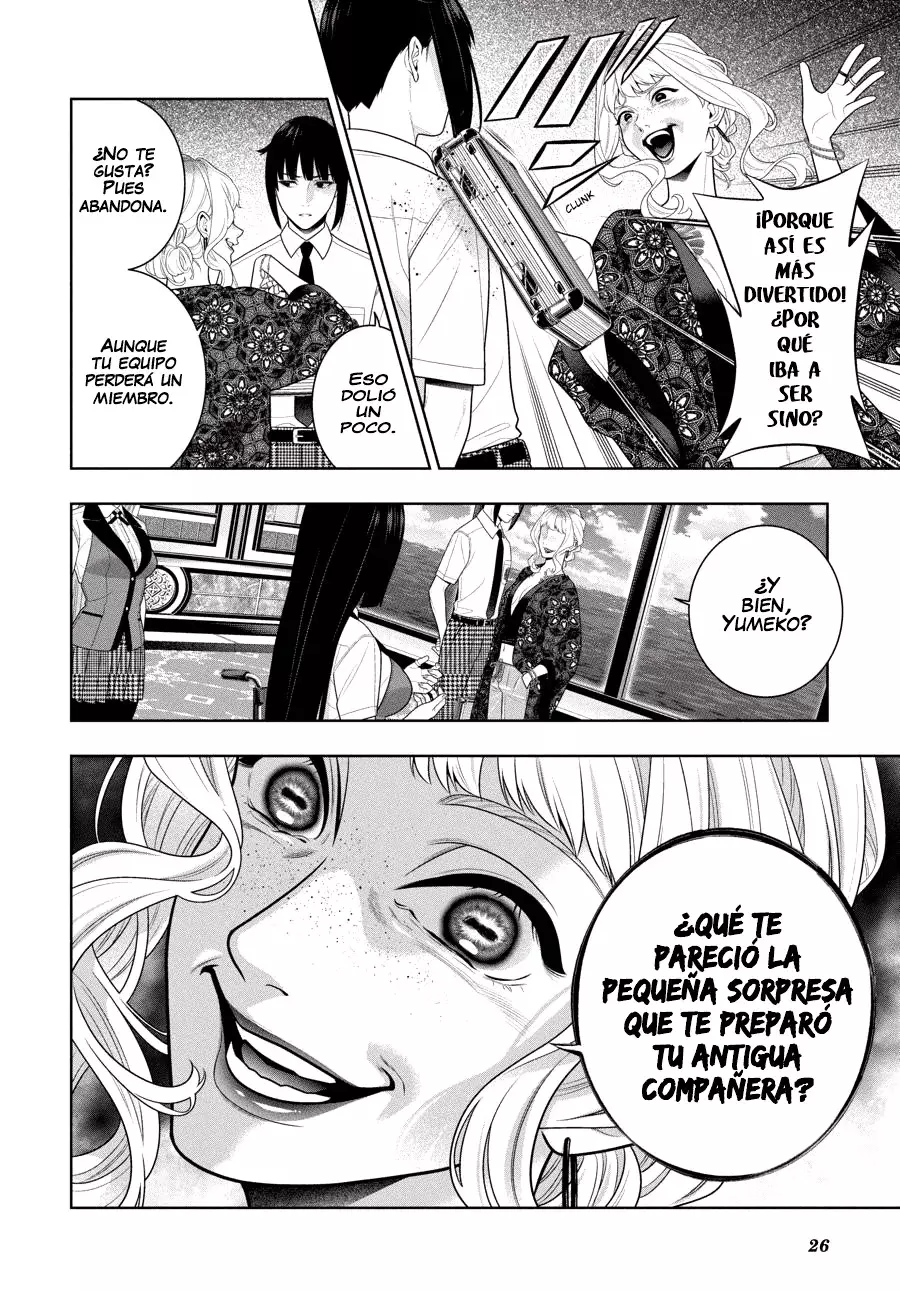 Kakegurui: Compulsive Gambler Capítulo 110 - Página 26 en español