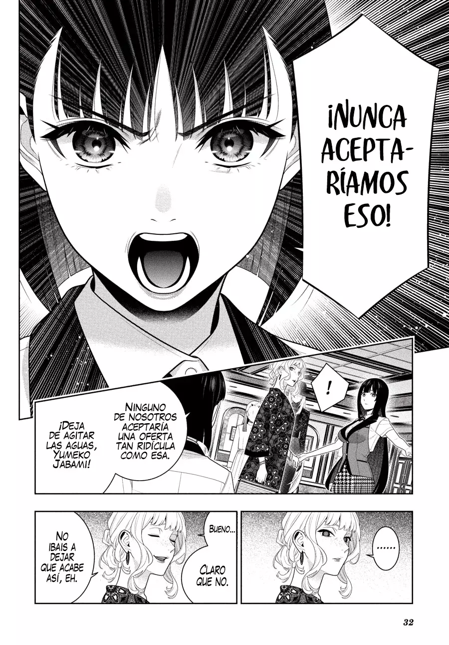 Kakegurui: Compulsive Gambler Capítulo 110 - Página 32 en español