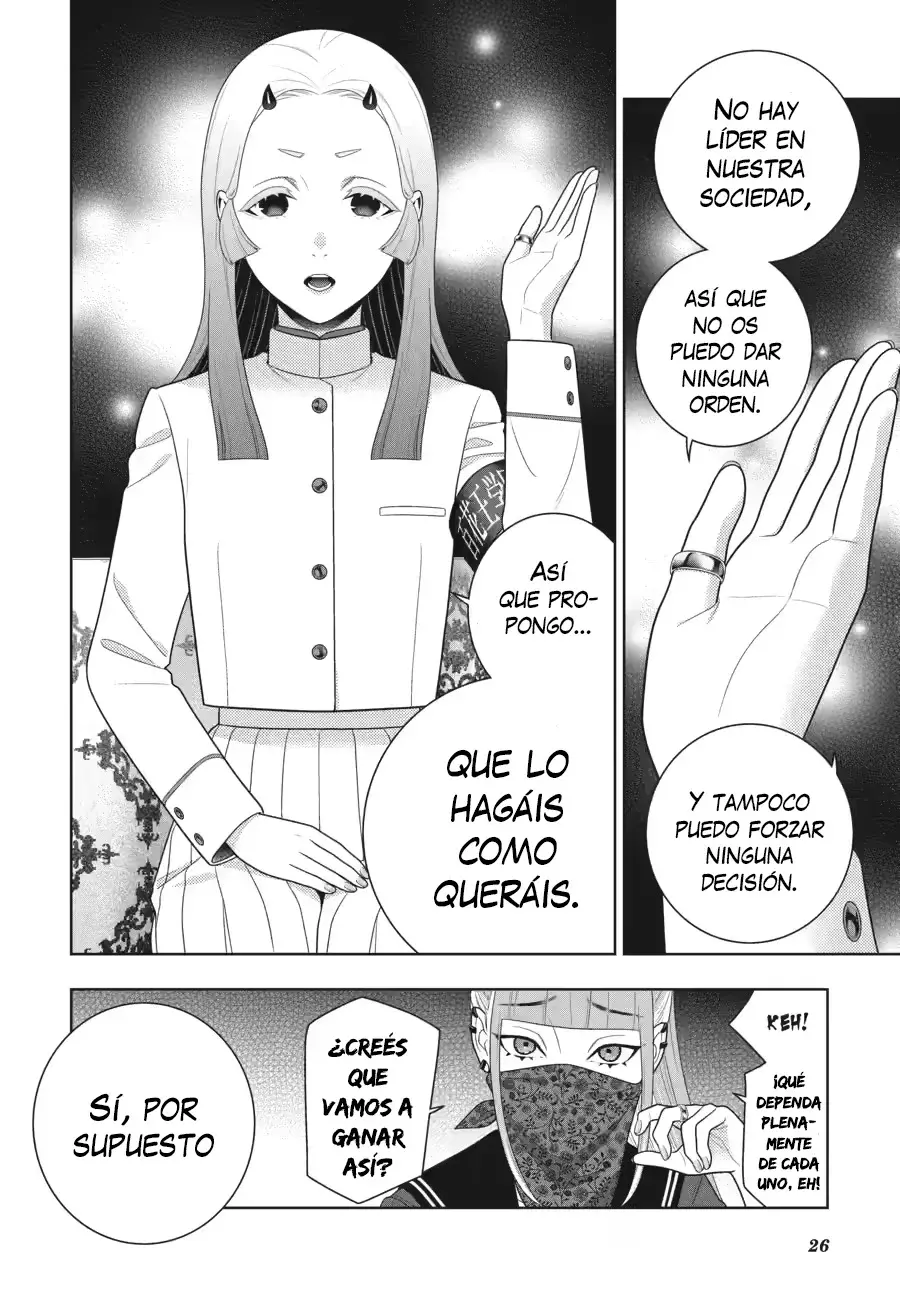 Kakegurui: Compulsive Gambler Capítulo 111 - Página 28 en español
