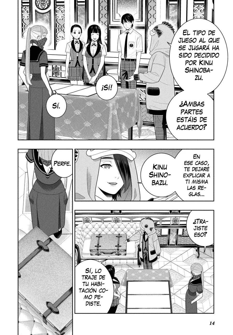 Kakegurui: Compulsive Gambler Capítulo 112.2 - Página 14 en español