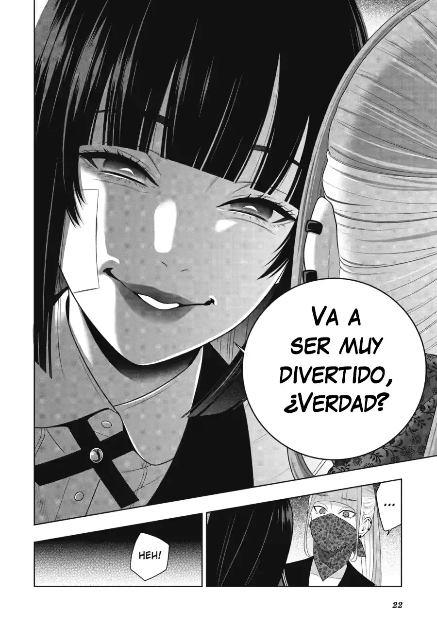 Kakegurui: Compulsive Gambler Capítulo 113 - Página 22 en español