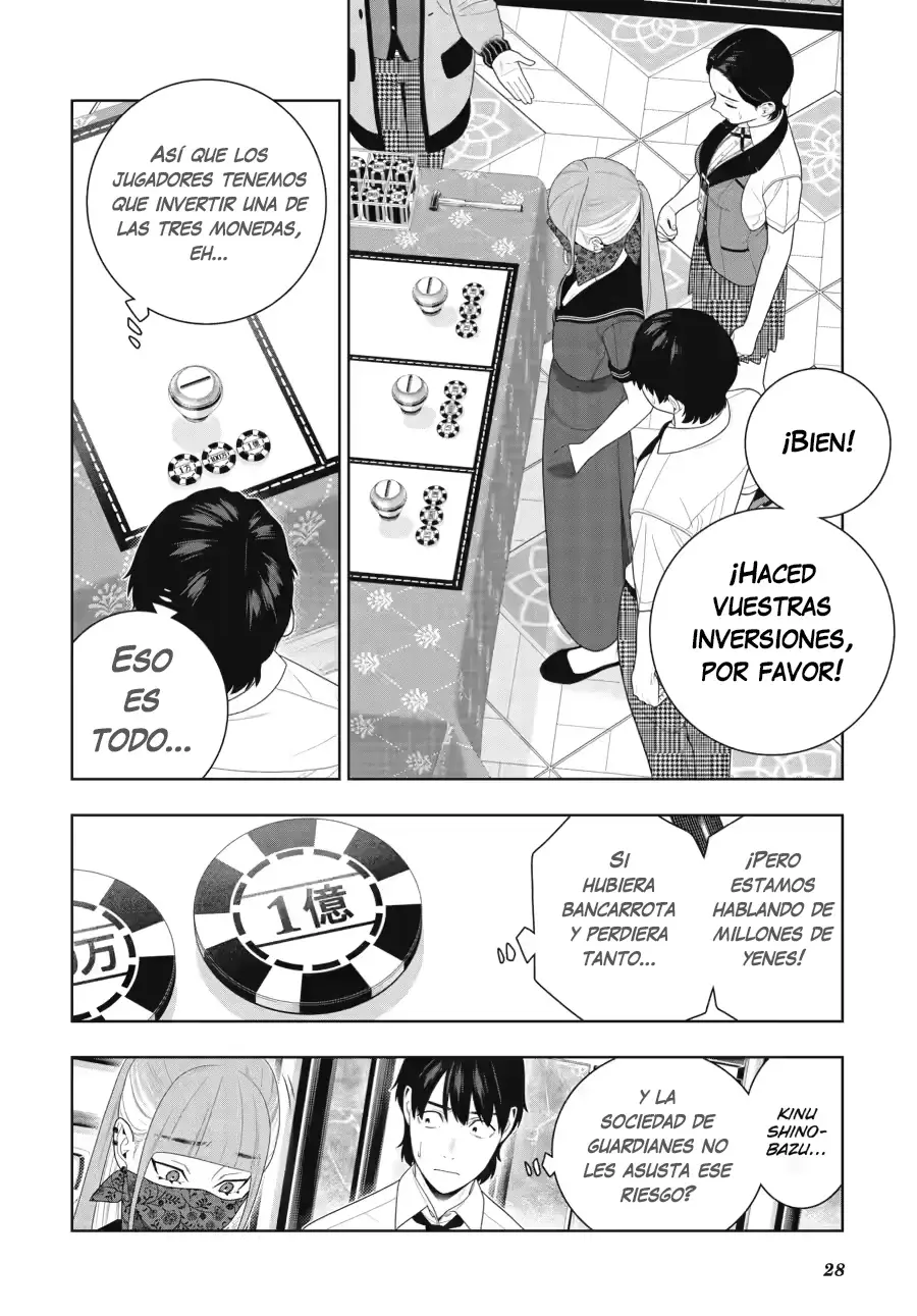 Kakegurui: Compulsive Gambler Capítulo 113 - Página 28 en español