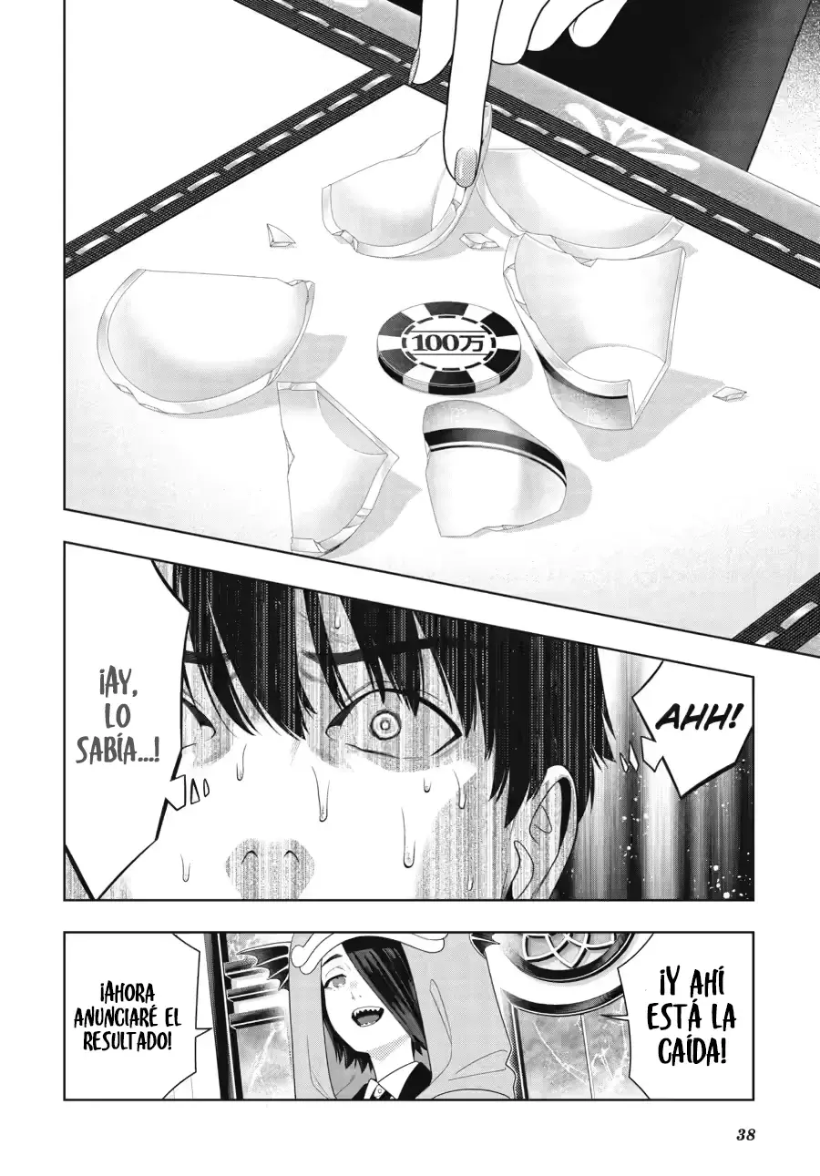Kakegurui: Compulsive Gambler Capítulo 113 - Página 38 en español