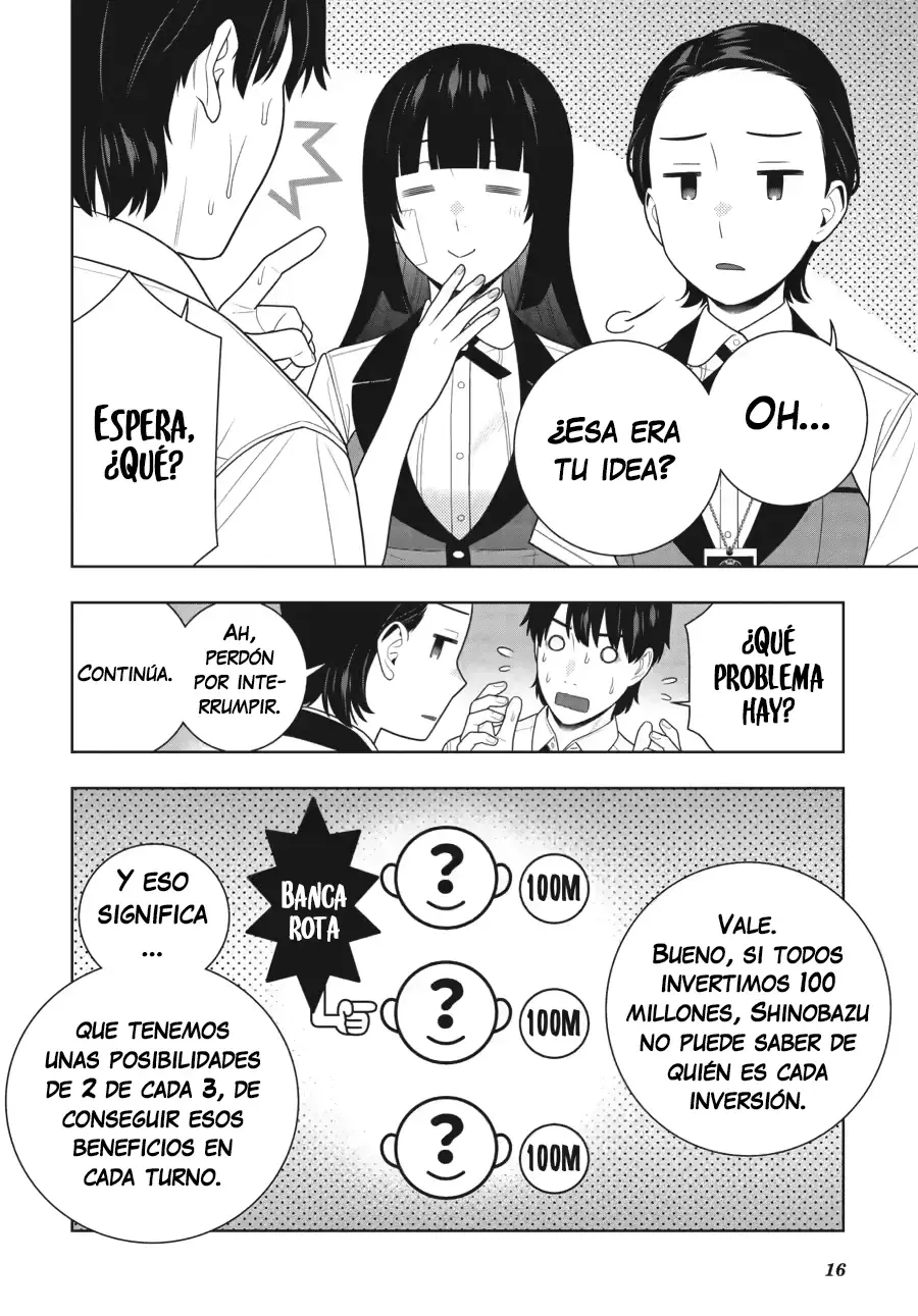 Kakegurui: Compulsive Gambler Capítulo 114 - Página 17 en español