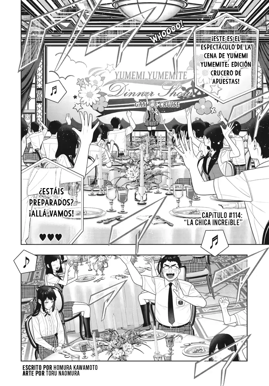 Kakegurui: Compulsive Gambler Capítulo 114 - Página 3 en español