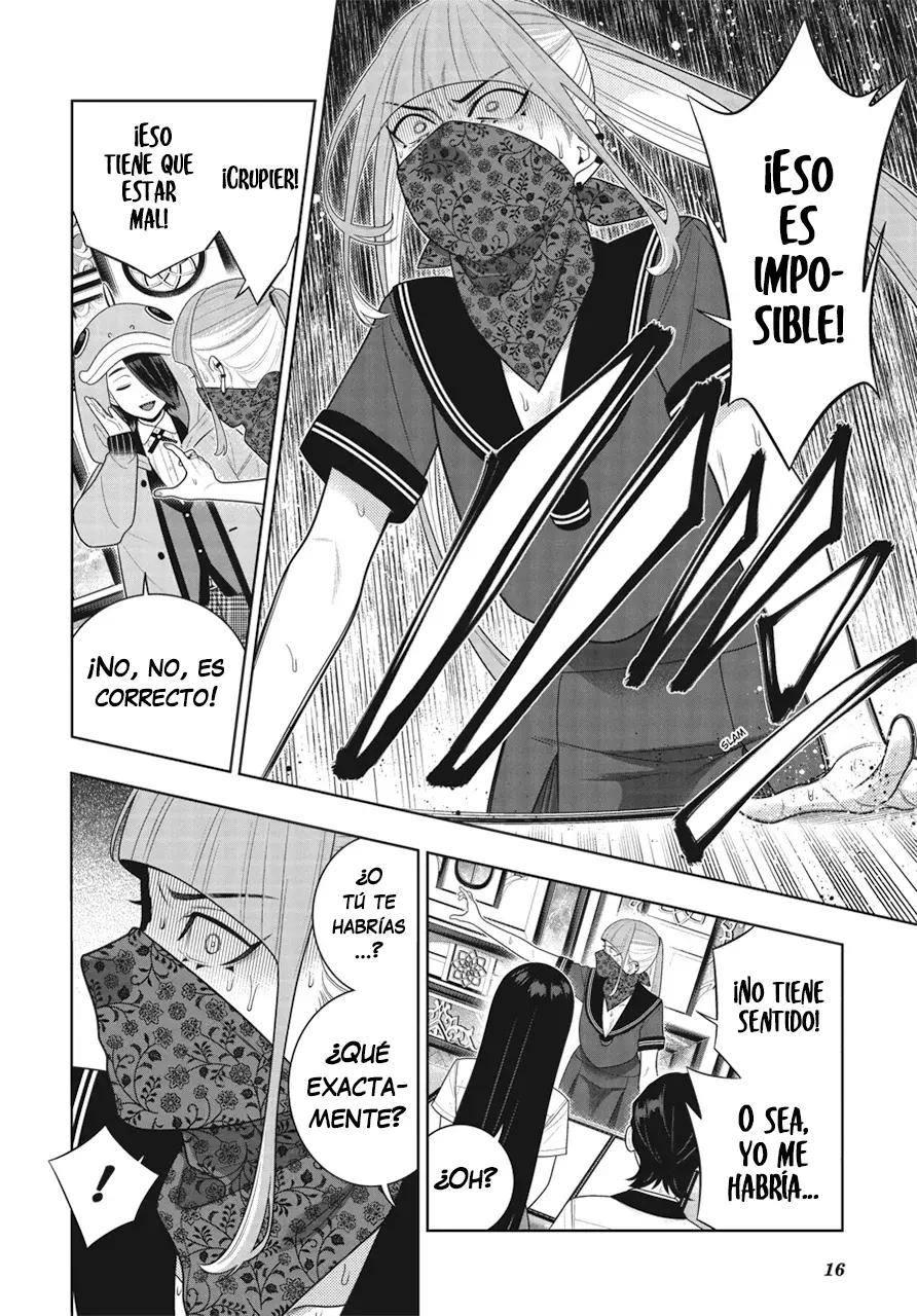 Kakegurui: Compulsive Gambler Capítulo 116 - Página 17 en español