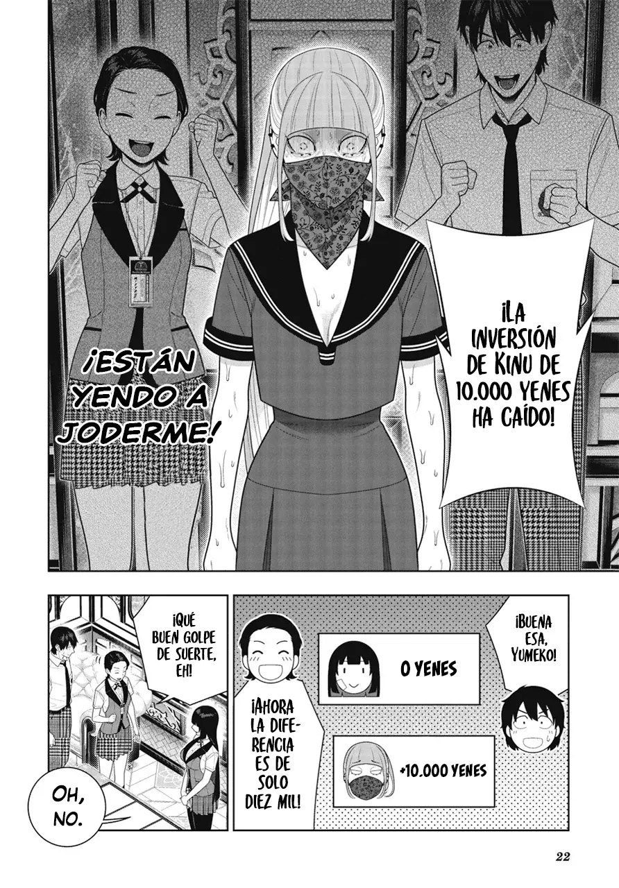 Kakegurui: Compulsive Gambler Capítulo 116 - Página 23 en español