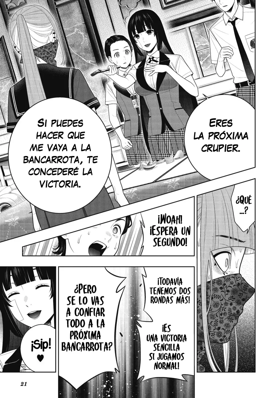 Kakegurui: Compulsive Gambler Capítulo 117 - Página 22 en español