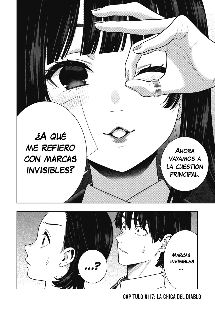 Kakegurui: Compulsive Gambler Capítulo 117 - Página 3 en español