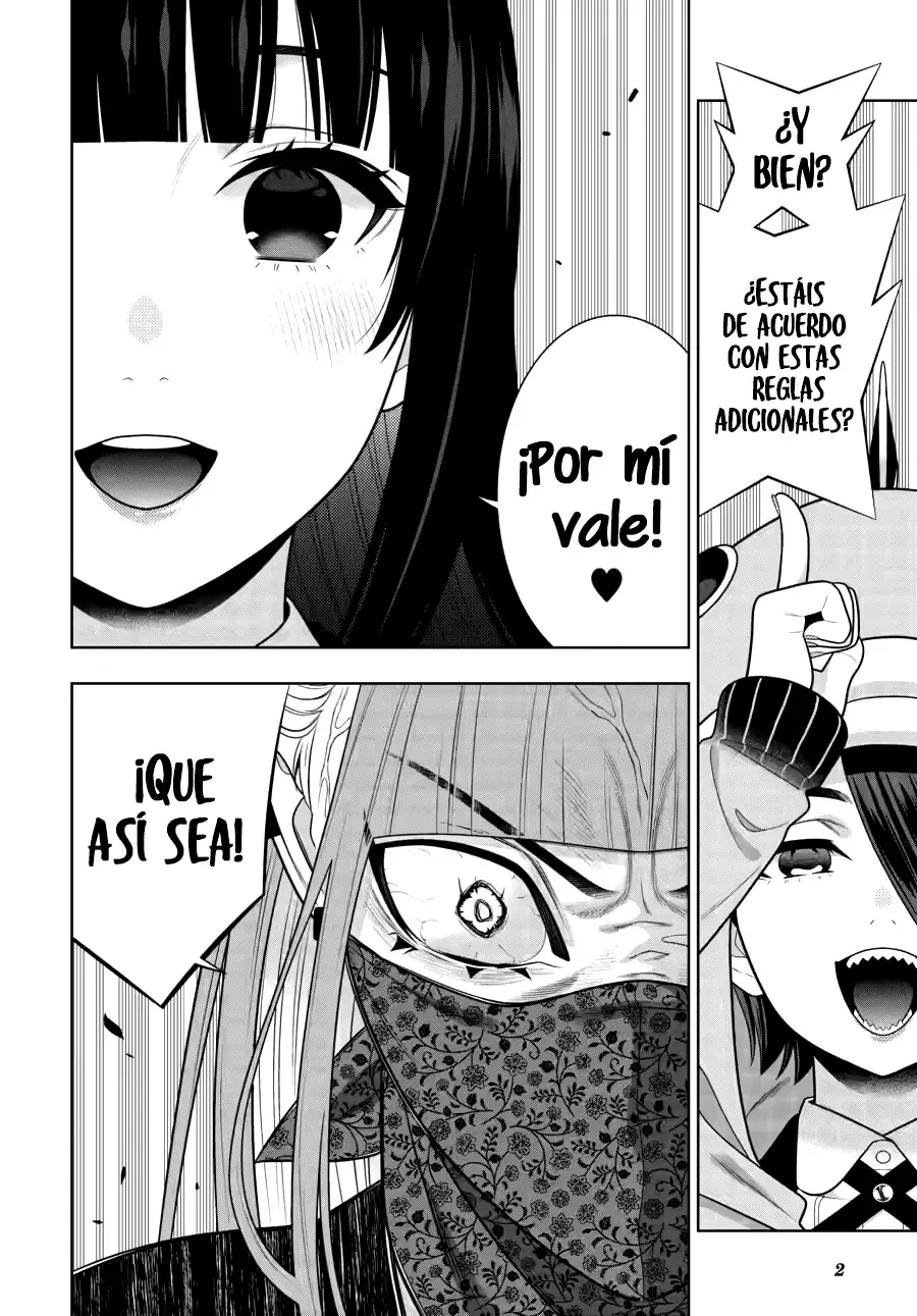 Kakegurui: Compulsive Gambler Capítulo 118 - Página 3 en español