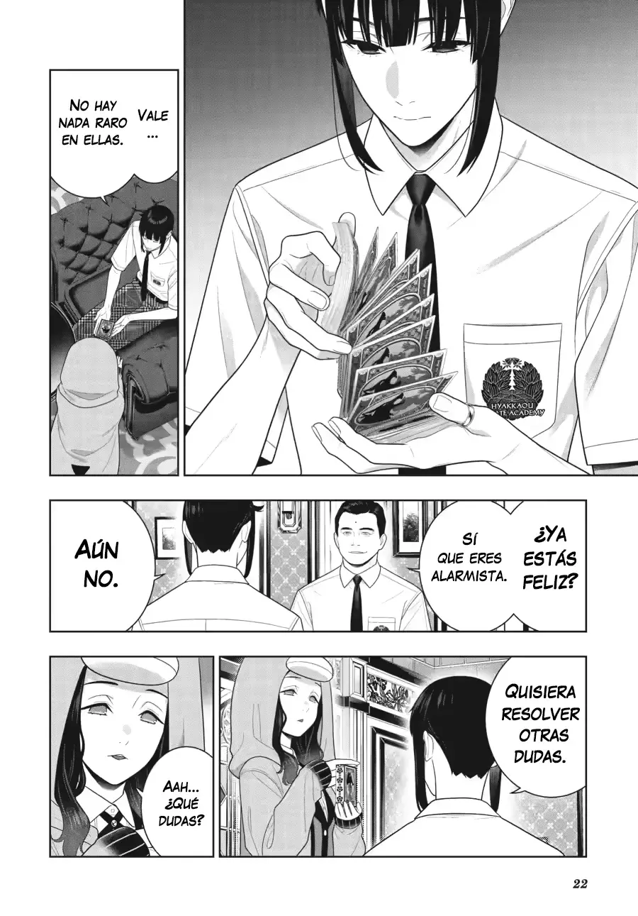 Kakegurui: Compulsive Gambler Capítulo 121 - Página 24 en español