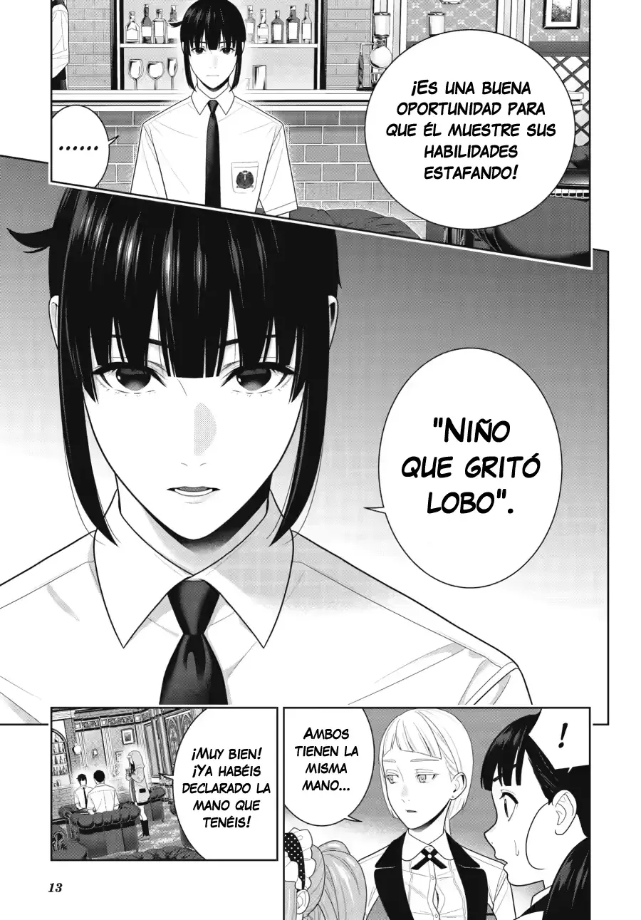 Kakegurui: Compulsive Gambler Capítulo 122 - Página 14 en español