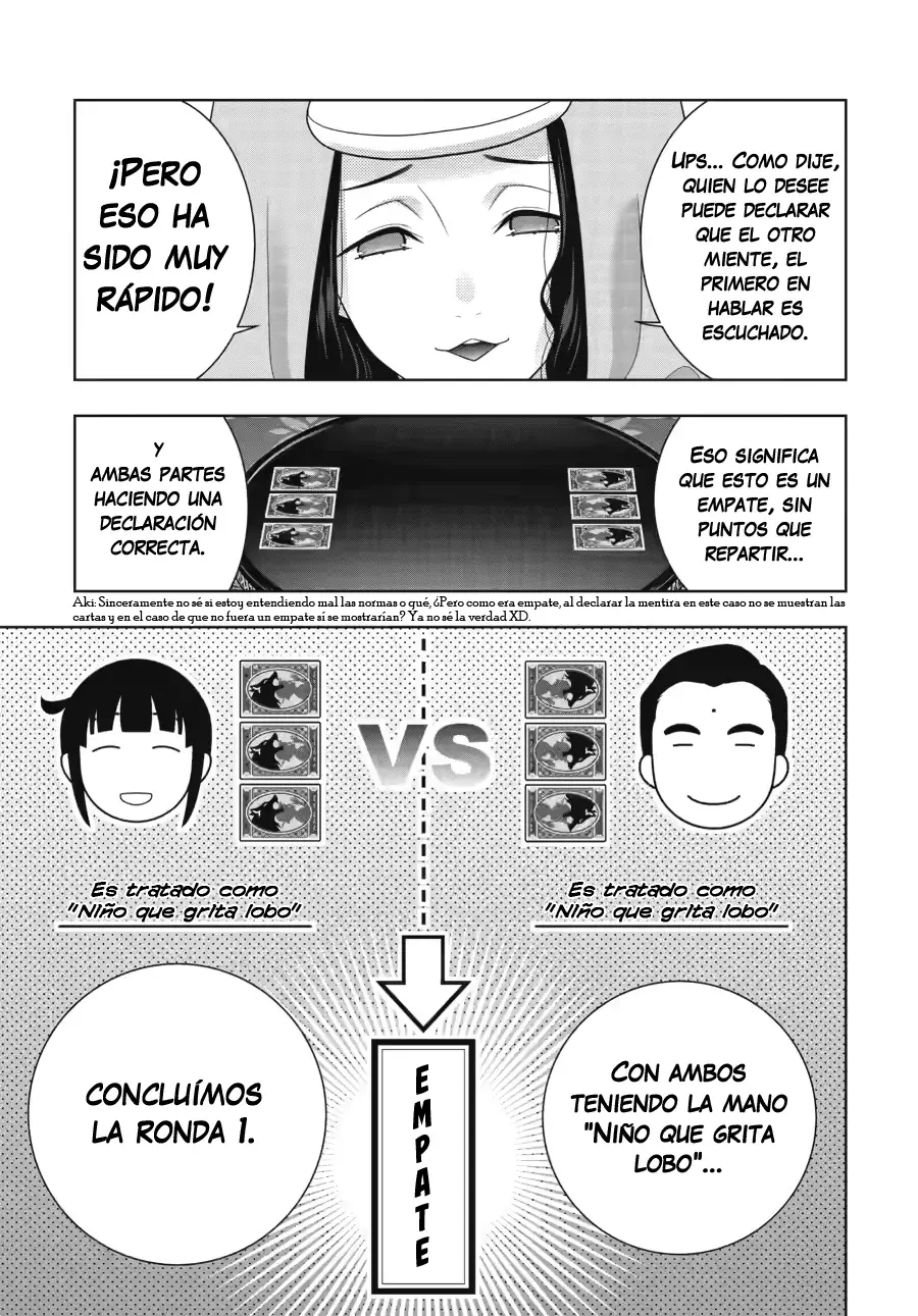 Kakegurui: Compulsive Gambler Capítulo 122 - Página 16 en español