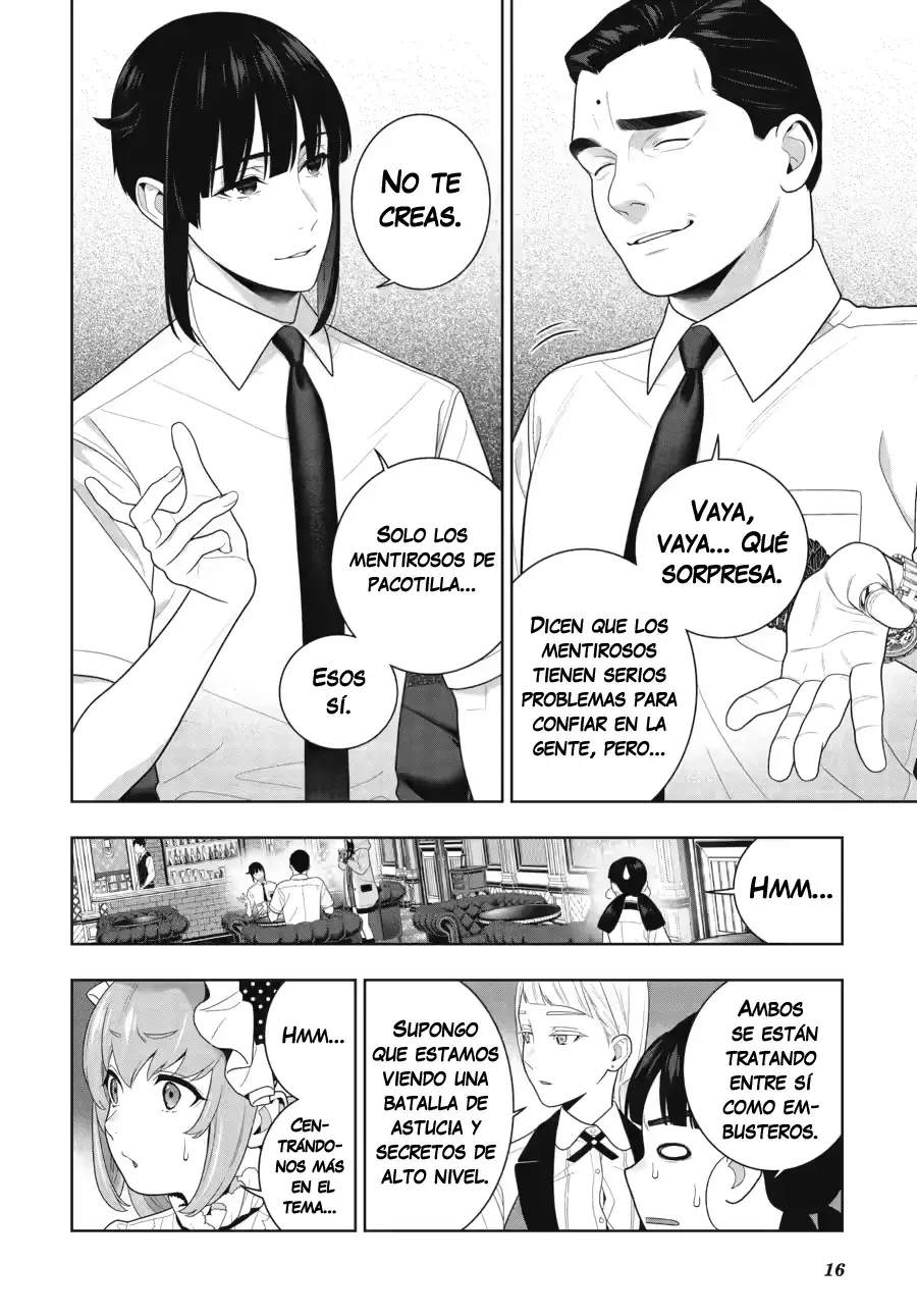 Kakegurui: Compulsive Gambler Capítulo 122 - Página 17 en español