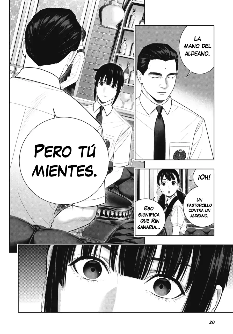 Kakegurui: Compulsive Gambler Capítulo 122 - Página 21 en español
